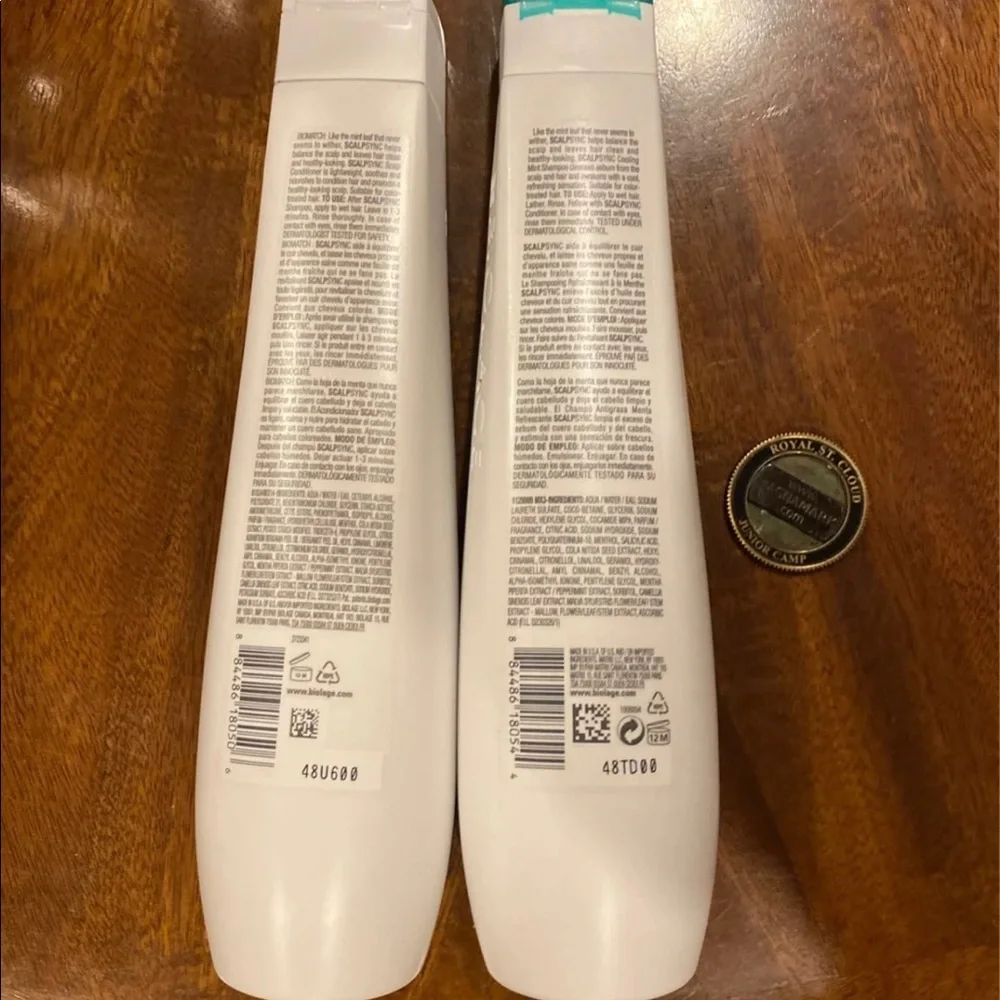 Biolage Scalpsync CoolingMint Shampoo Conditioner